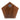 Walnut pentagon patent plaque with silver foil USPTO seal and engraved patent information