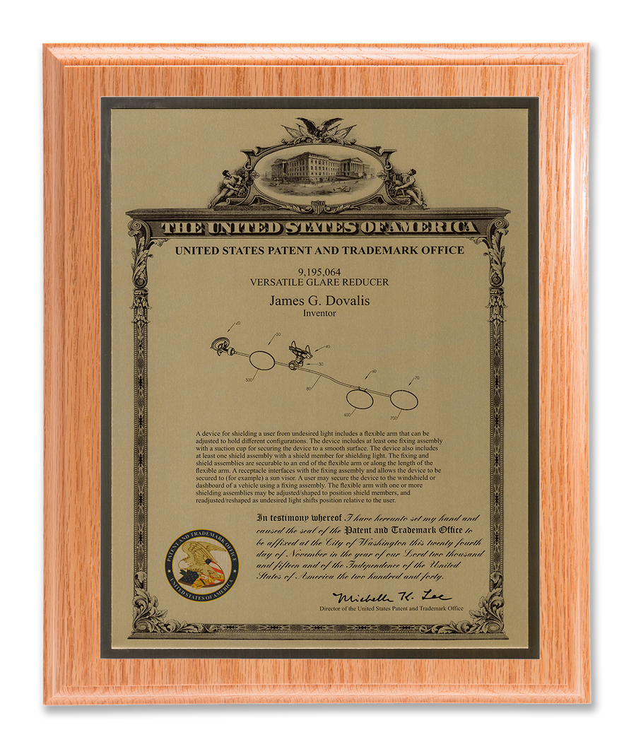 Patent Plaque - The Heritage Series