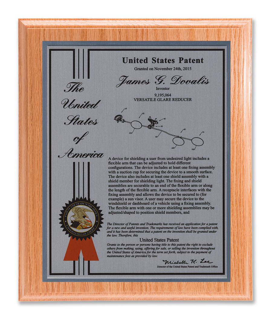 Patent Plaque - The Liberty Series