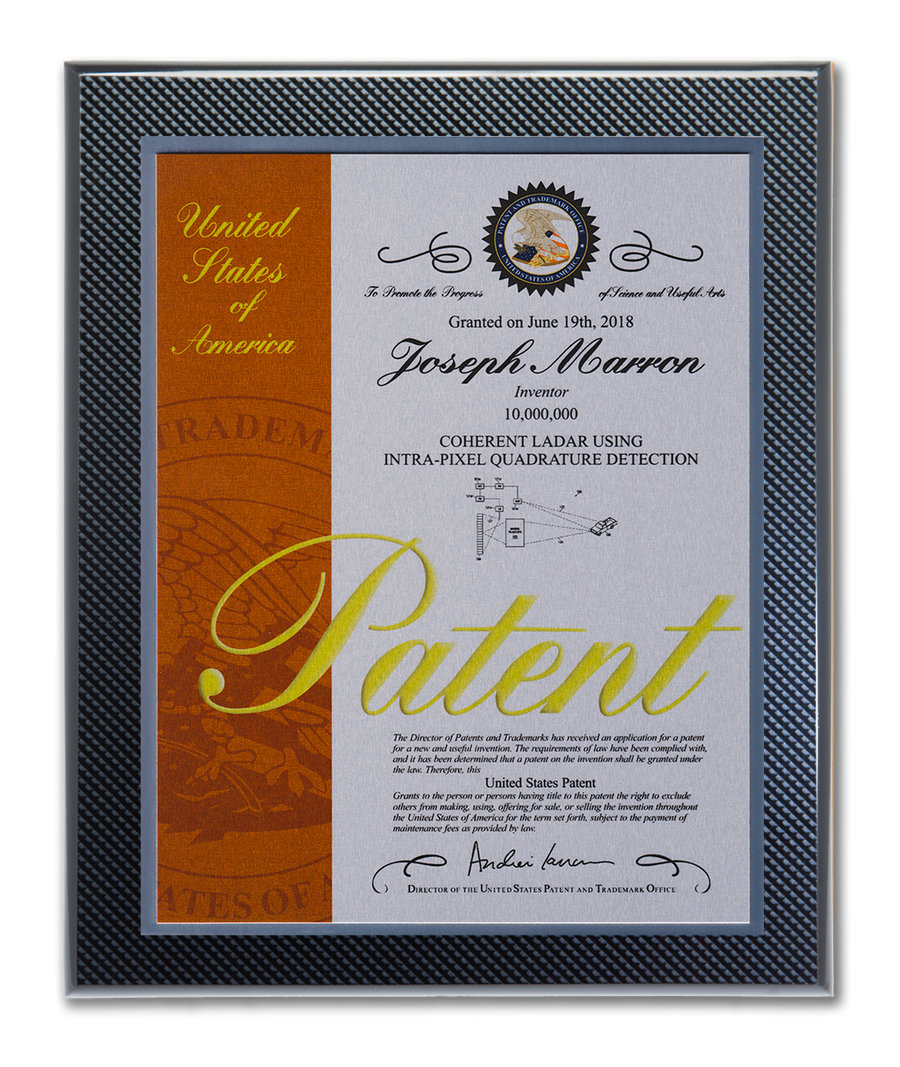 Patent Plaque - The New Era Series