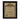 Heritage Series piano black patent plaque with gold metal plate, wall-mounted display