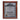 Heritage Series dark cherry patent plaque with silver metal plate