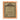 Heritage Series cherry patent plaque with gold metal plate, wall-mounted display