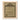 Heritage Series maple patent plaque with gold metal plate, wall-mounted display