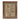Allegiant Series walnut patent plaque with gold metal plate, wall-mounted display