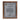Hopkins Series walnut patent plaque with silver metal plate