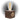 Illumination Series walnut lighted inventor cube with gold foil USPTO seal and illuminated bulb, desktop display
