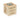 Maple inventor cube with silver foil USPTO seal, desktop display