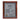 Washington Series dark cherry patent plaque with silver metal plate