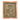 Washington Series hickory patent plaque with gold metal plate, wall-mounted display