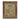 Washington Series walnut patent plaque with gold metal plate, wall-mounted display