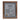 Washington Series walnut patent plaque with silver metal plate