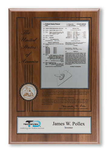 Patent Plaque - The Patriot Series