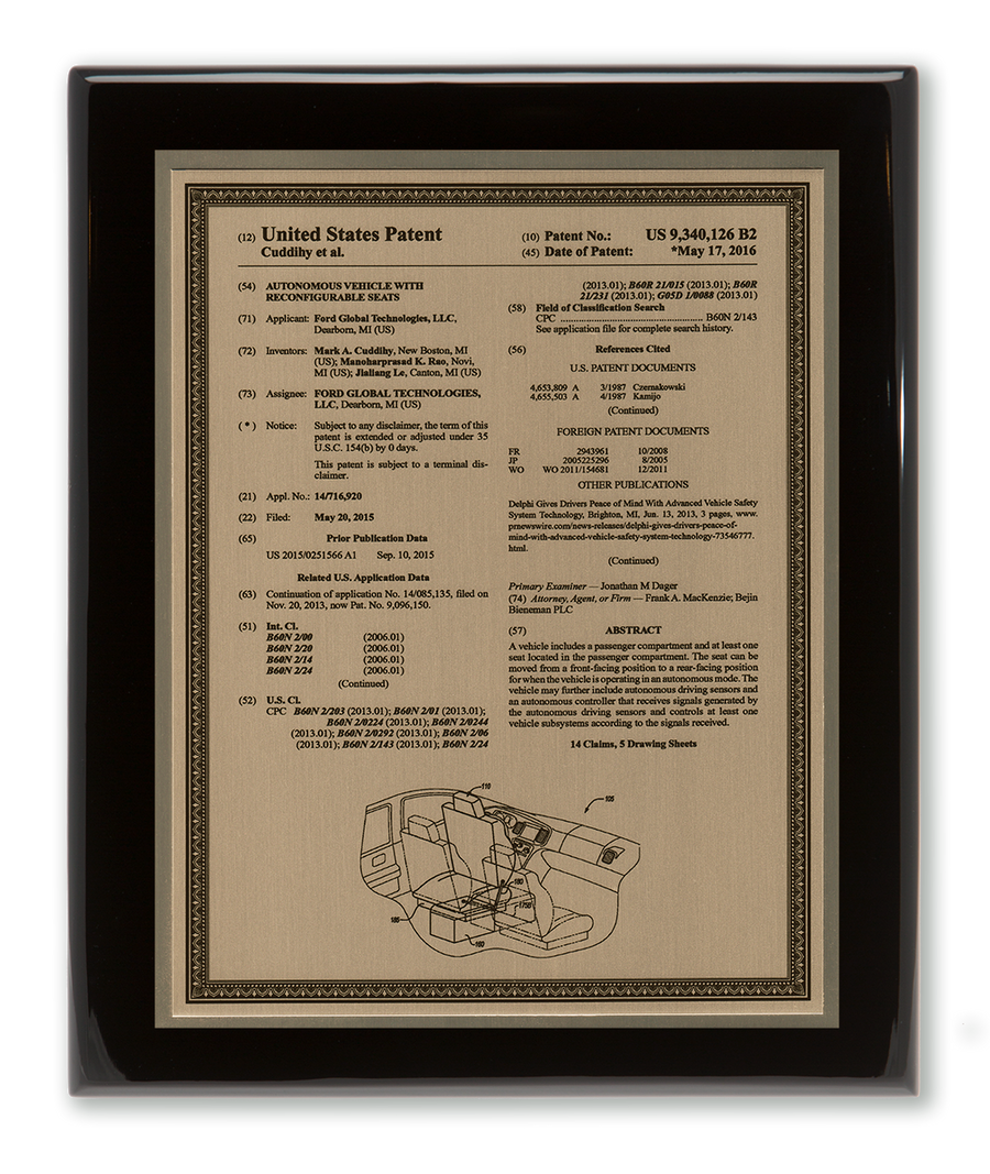 Allegiant Series Patent Plaque Piano Black Gold
