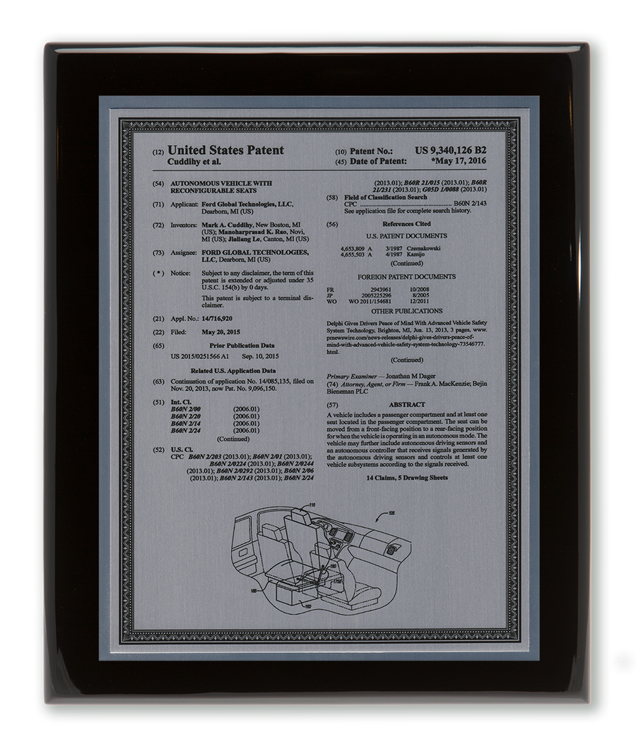 Allegiant Series Patent Plaque Piano Black Silver