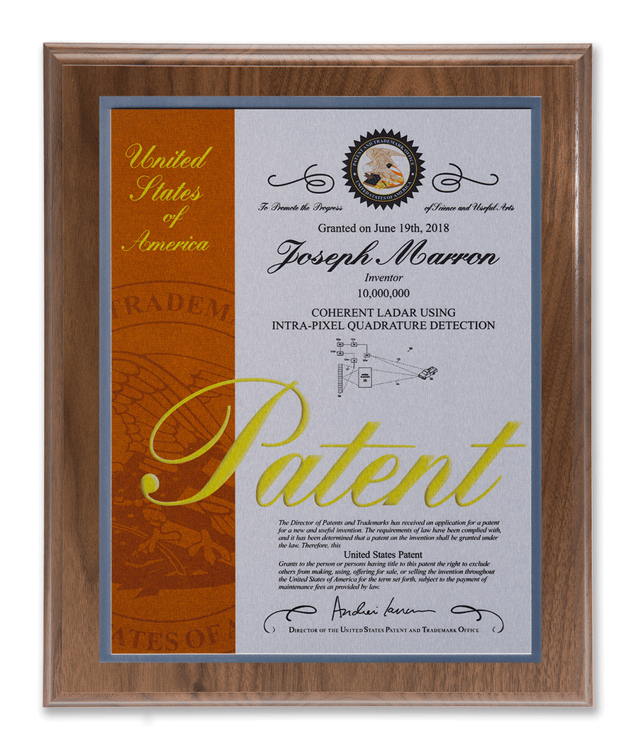 New Era Series Patent Plaque Solid Walnut Silver