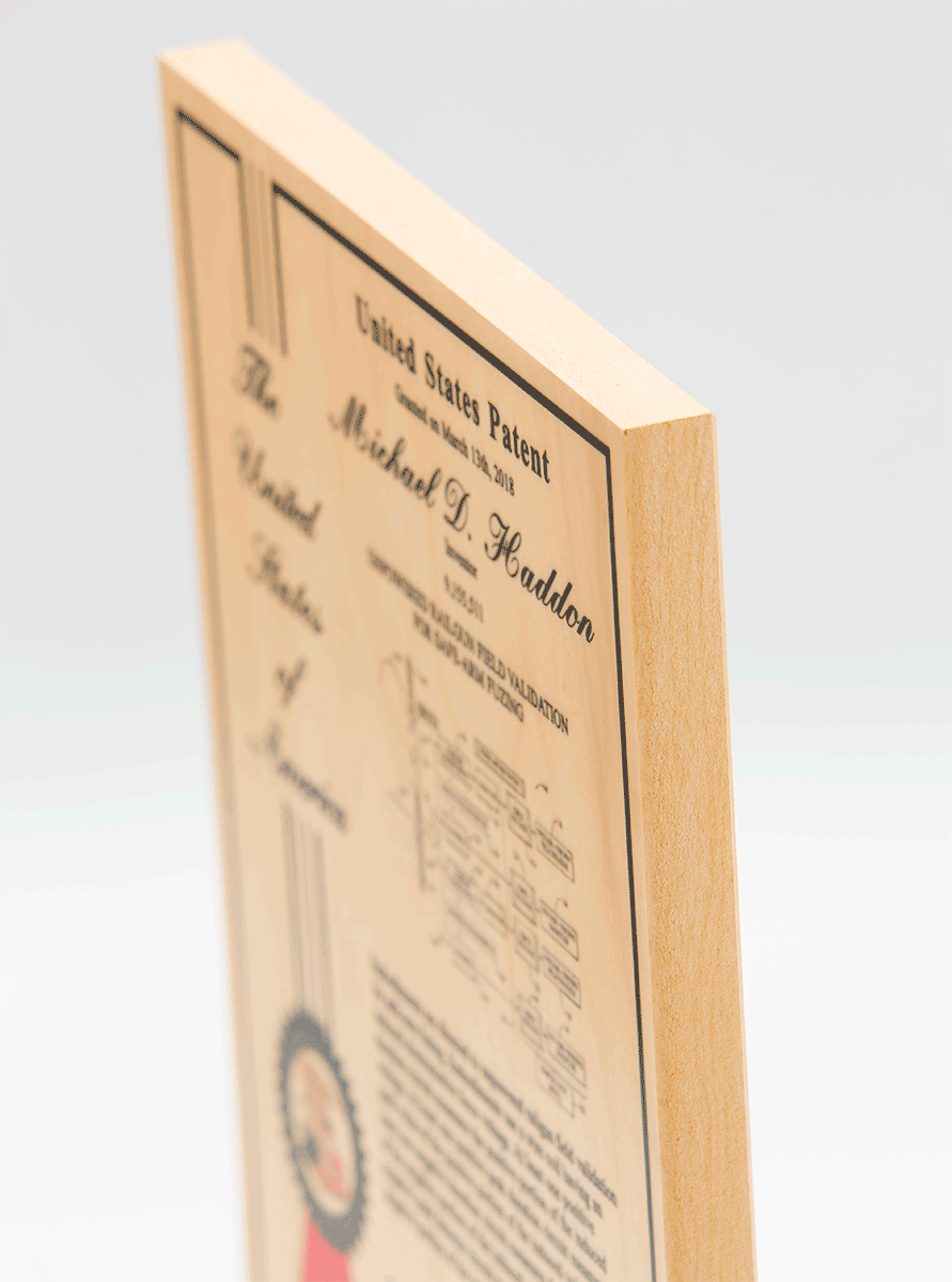 Patent Plaque - The Tributary Series