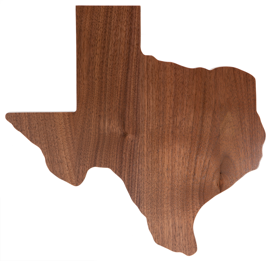 State Cutouts - Premium Quality Solid Hardwood U.S.A State Blank Plaques